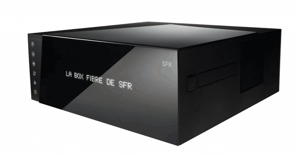 Box fibre de sfr - informatik media service - lyon france